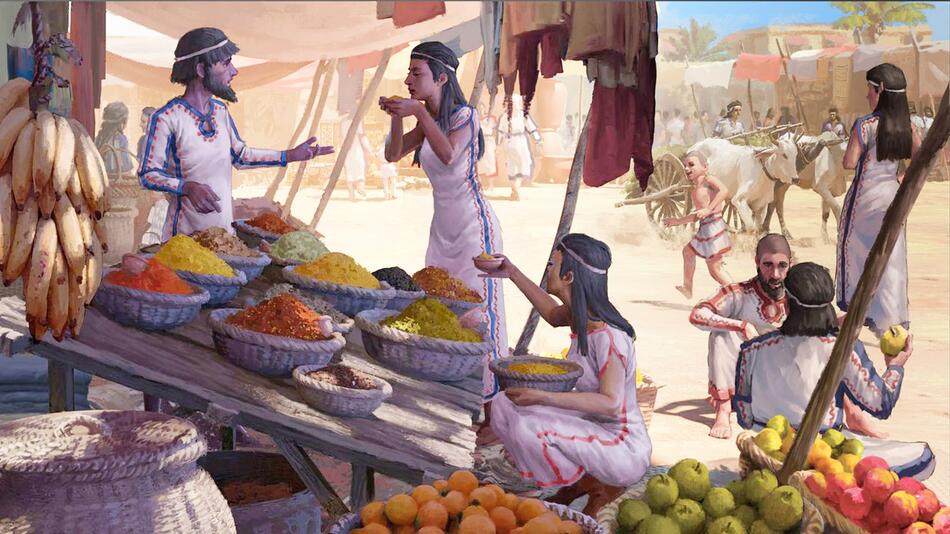 Lebensmittel-Fernhandel in Asien schon vor 3500 Jahren