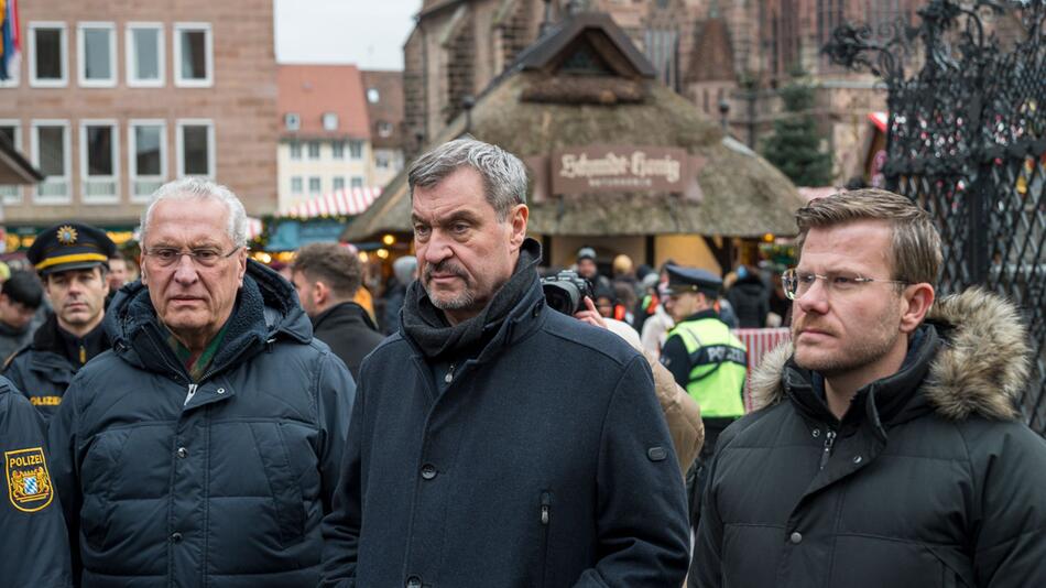 Nach Todesfahrt auf Weihnachtsmarkt in Magdeburg - Nürnberg