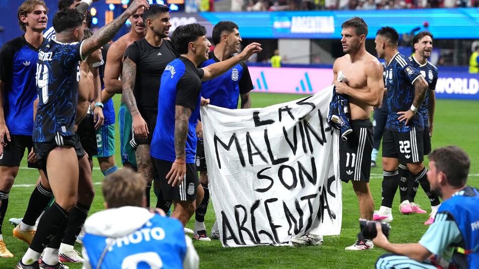 Falklandinseln fordern Konsequenzen nach argentinischem Banner-Eklat