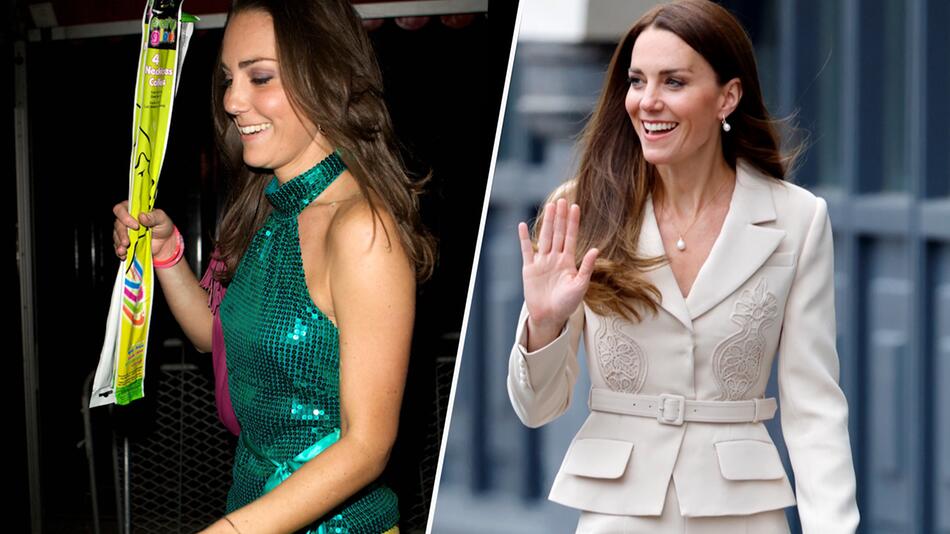 Prinzessin Kate: Vom Party-Girl zur Stilikone der Royals!