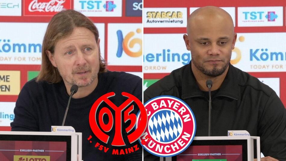 Bayern Münchens Trainer Vincent Kompany