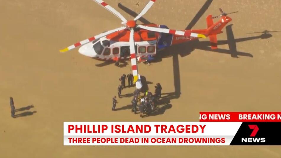 Vier Menschen ertrunken vor australischer Insel