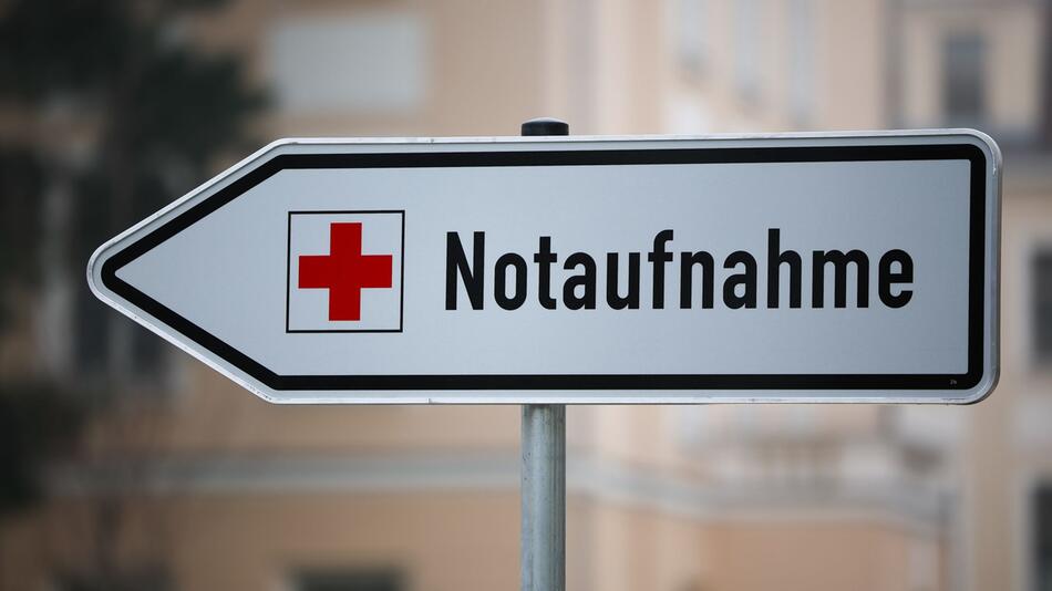 Schild „Notaufnahme“