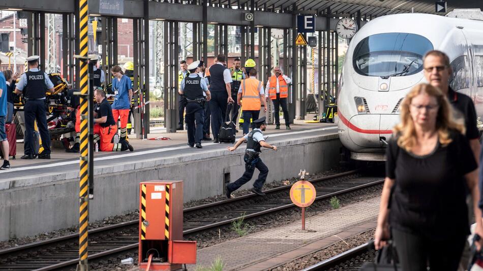 Unfall im Frankfurter Hauptbahnhof