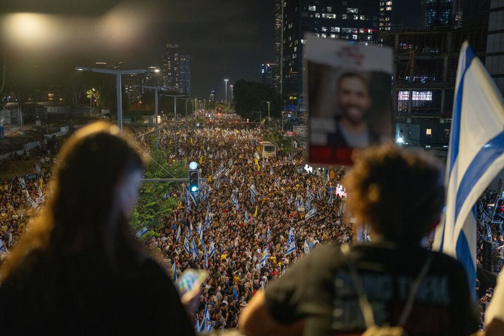 Nahostkonflikt - Protest in Tel Aviv