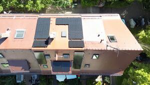 Solaranlage auf Hausdach