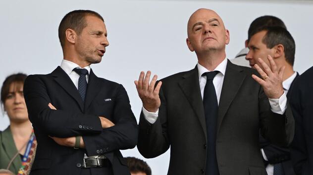 Aleksander Ceferin und Gianni Infantino