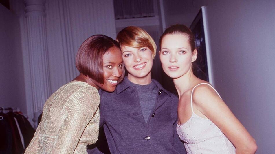 Naomi Campbell, Linda Evangelista und Kate Moss (v.l.n.r.) sind nur drei der Fashion-Stars, die ...