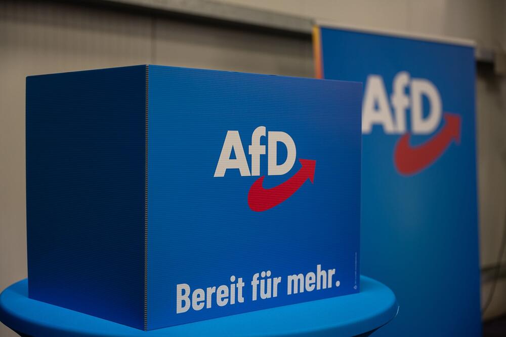 Landesparteitag der sächsischen AfD