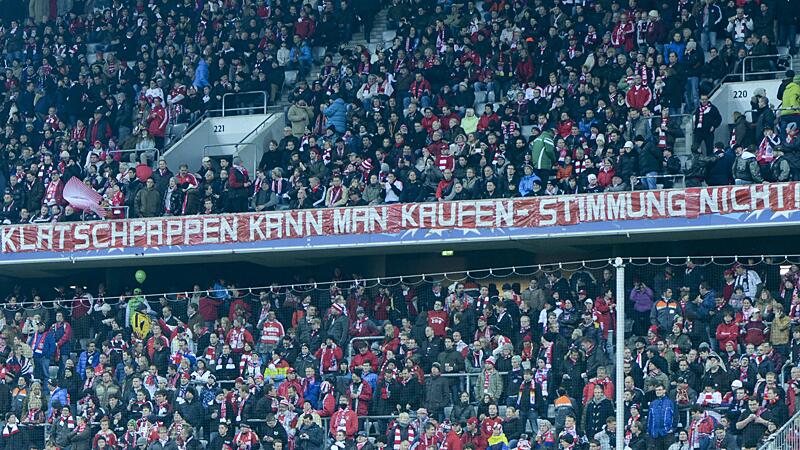 Protest der Bayern-Ultras