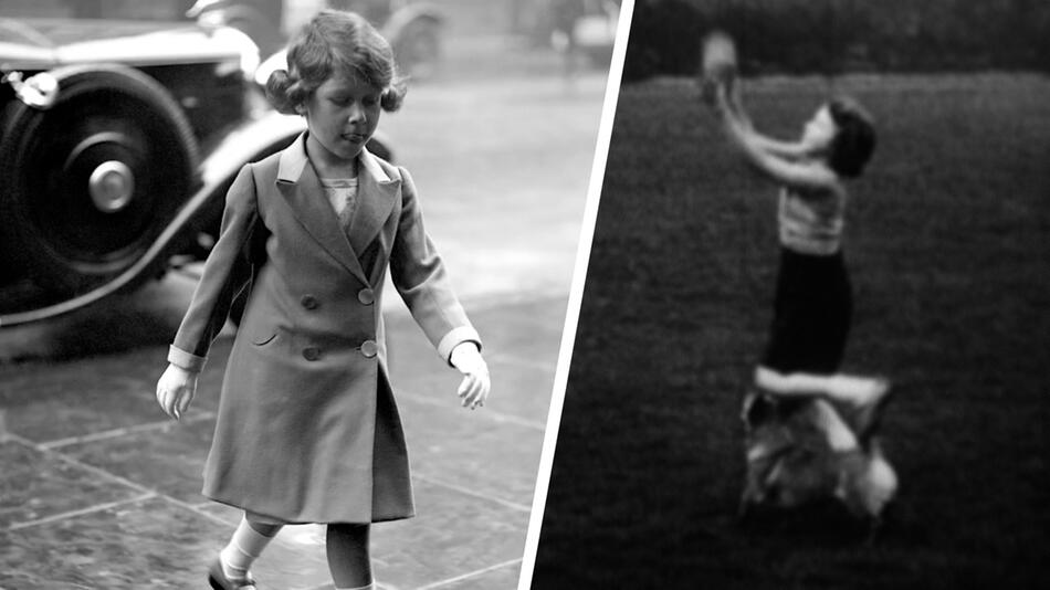Filmaufnahmen: So unbeschwert war die Kindheit der Queen