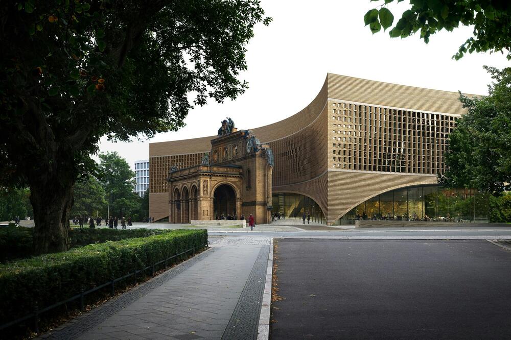 So soll das neue Museum aussehen. Siegerin ist die dänische Architektin Dorte Mandrup. 