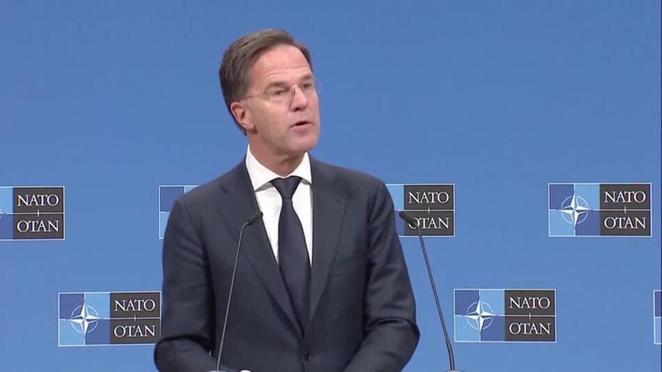 Nato-Chef Rutte: Verbündete müssen mehr für Ukraine tun