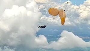 Fehlfunktion in der Luft: Fallschirmspringer trudelt unkontrolliert auf Erde zu