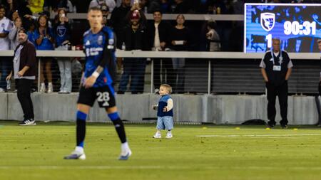 Kleinkind löst Spielunterbrechung in der MLS aus