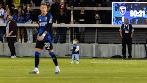 Kind bei MLS-Spiel