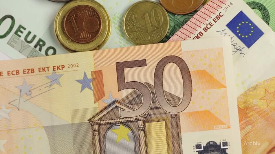 Geld, Geldscheine, Euro