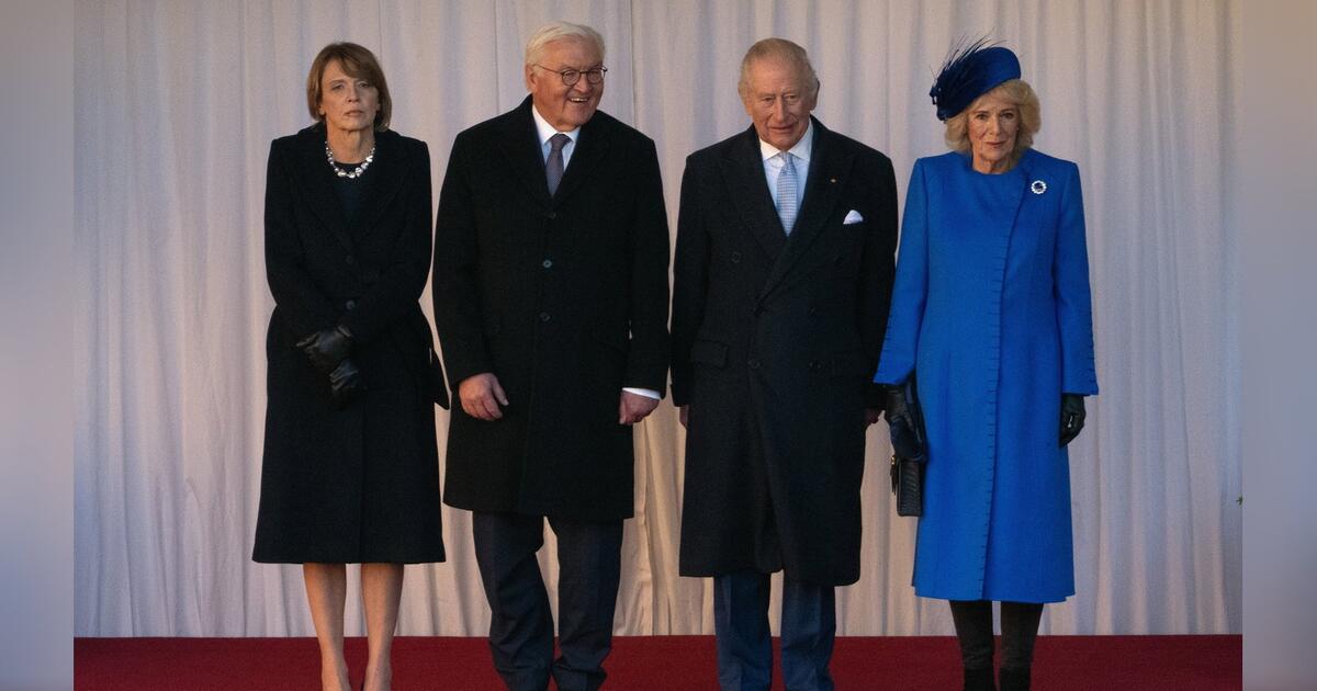 Kate Middleton deslumbra con nuevo look en visita del presidente alemán a Windsor