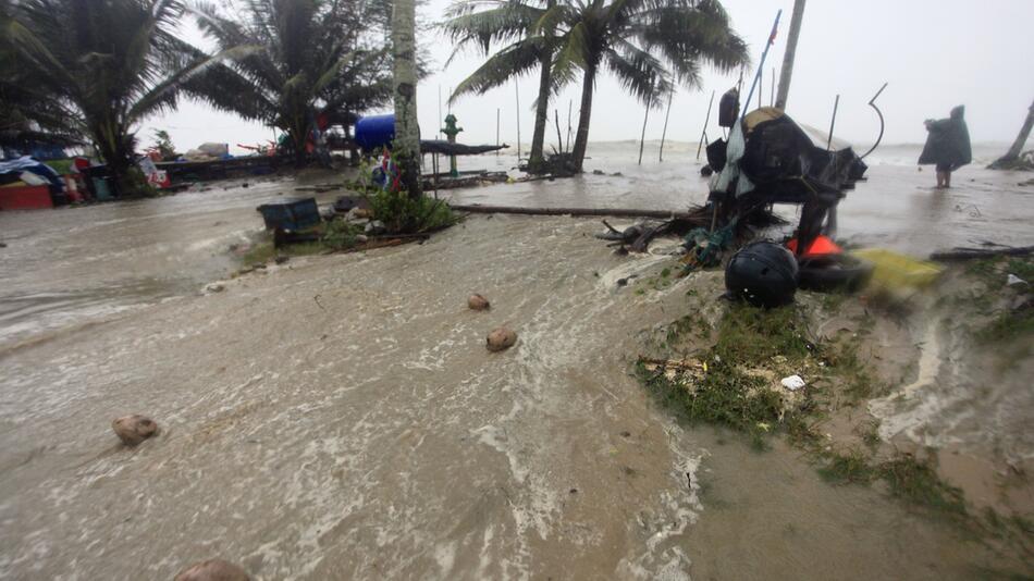 Tropensturm "Pabuk" in Thailand