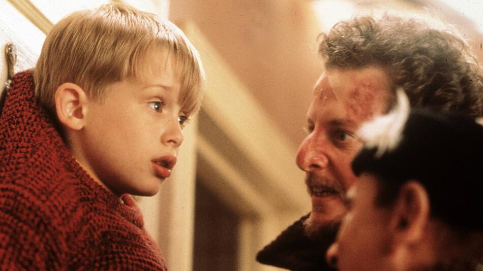 Macaulay Culkin mit Daniel Stern und Joe Pesci