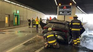 München: Auto brennt im Innsbrucker Ring-Tunnel