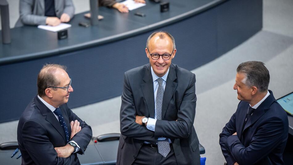 Unionspolitiker im Bundestag