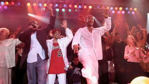 Kool-&-the-Gang-Mitglied Michael Sumler alias Chicago Mike (Mitte) ist mit 71 Jahren gestorben.
