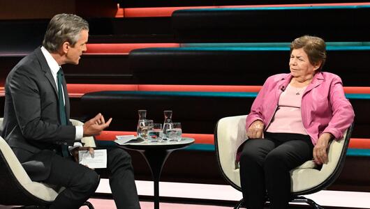 Ruth Winkelmann bei "Markus Lanz"