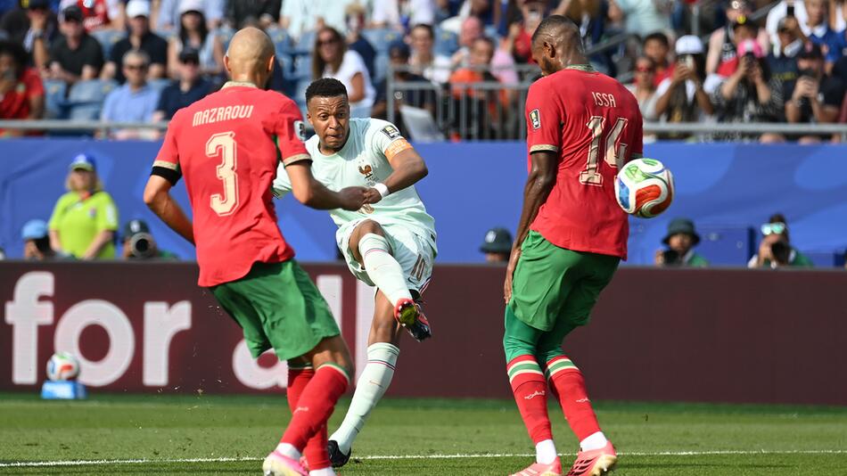 Frankreich bestätigt gegen Marokko seinen Favoritenstatus