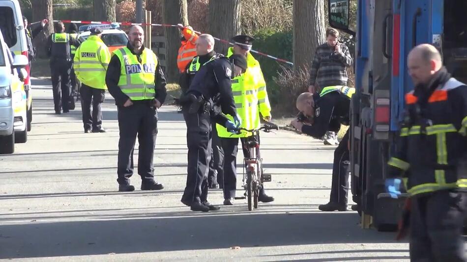 Tragisches Unglück in Hamburg: Siebenjähriger von Müllwagen totgefahren