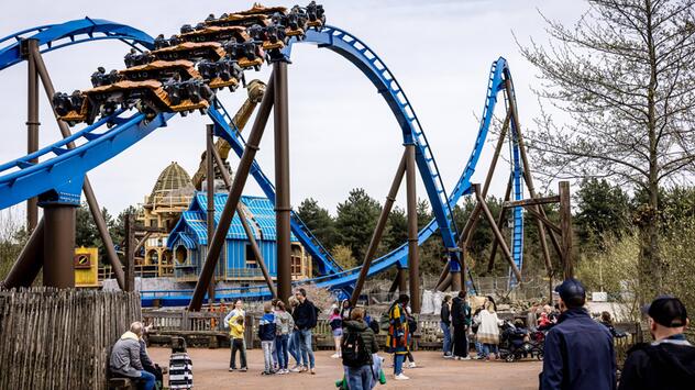 Das Toverland Vergnügungspark in den Niederlanden.