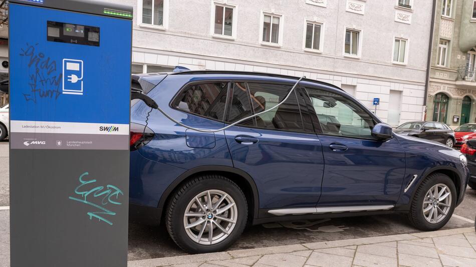 Kostenloses Parken für E-Autos