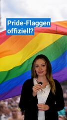 Verbot von Pride-Flagge umgangen