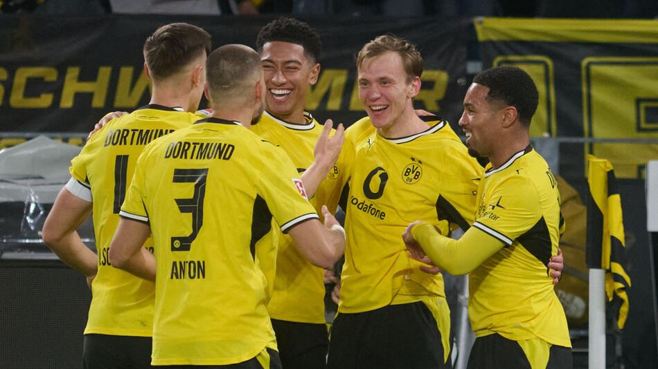 Da ist das Tor! Dortmund belohnt sich gegen Frankfurt