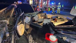 Schwerer Unfall auf A43 bei Haltern: Junger Autofahrer tot