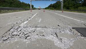 Straßenschäden A2 in Brandenburg