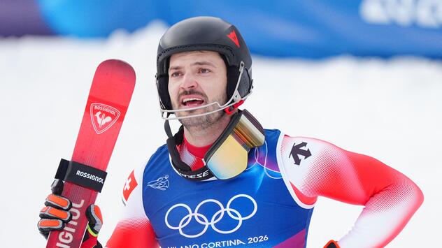 Loic Meillard darf sich ab sofort Slalom-Olympiasieger nennen.