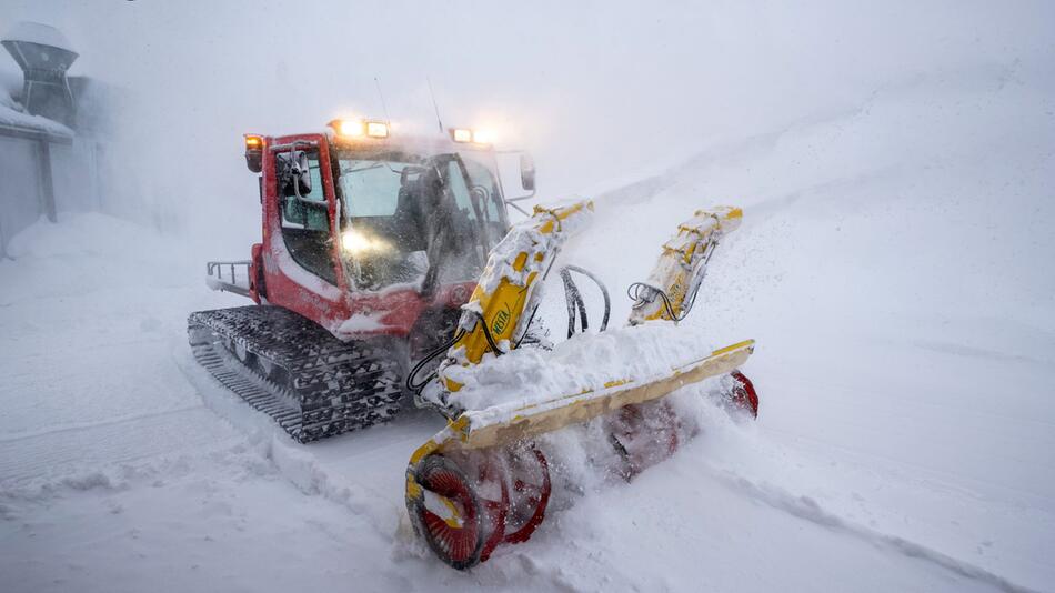 Start der Wintersportsaison - Zugspitze