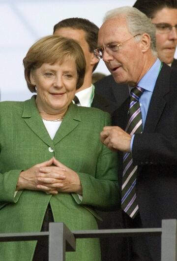 Beckenbauer Merkel
