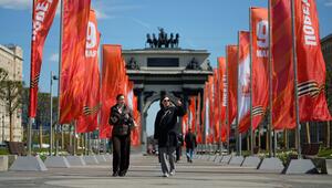 Vor dem Tag des Sieges in Russland