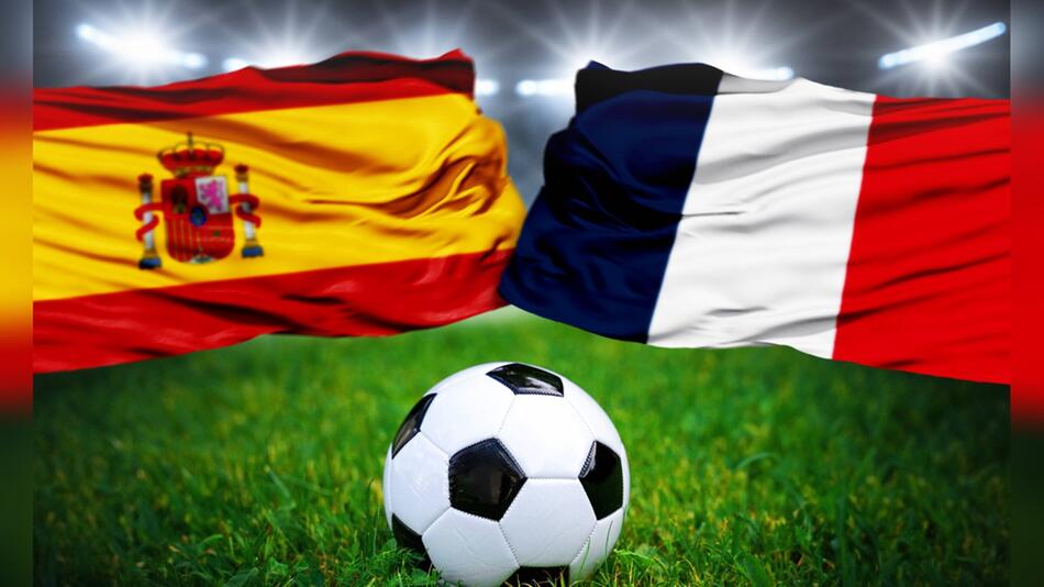 Spanien und Frankreich stehen sich im Halbfinale gegenüber.