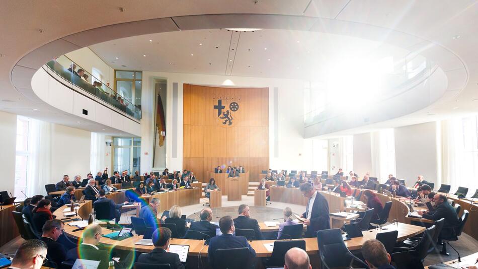 Sitzung Landtag Rheinland-Pfalz