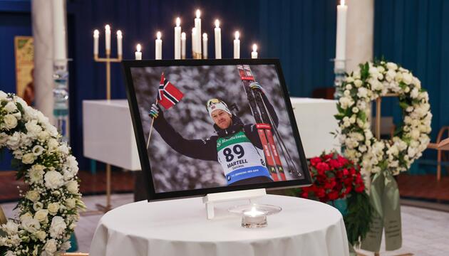 Sivert Guttorm Bakken ist am Dienstagmorgen in Lillehammer beigesetzt worden.