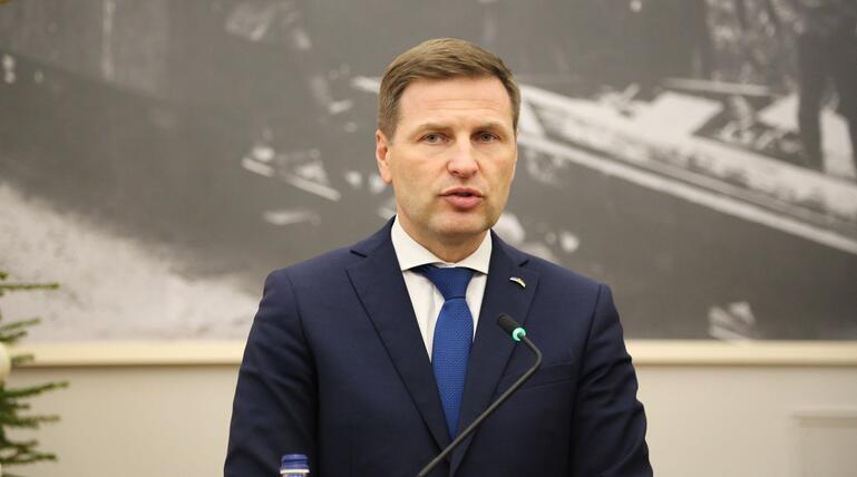 Estlands Verteidigungsminister Hanno Pevkur