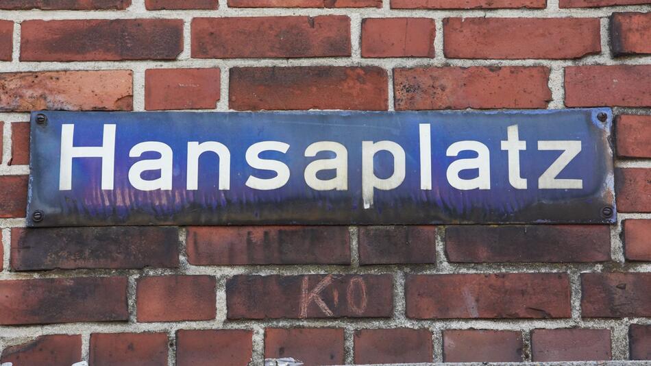 Schild Hansaplatz