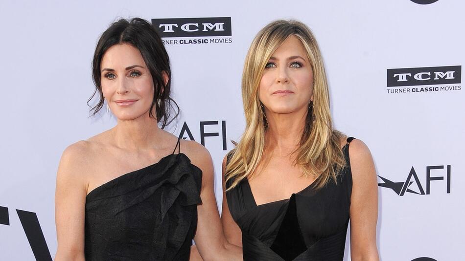 Courteney Cox und Jennifer Aniston sind eng miteinander befreundet.