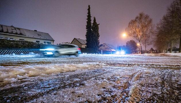 Eisregen in Bayern