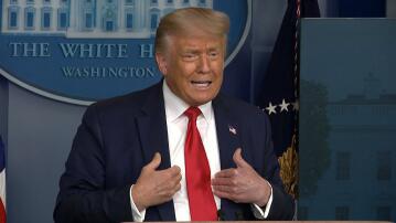 Donald Trump, USA, US-Präsident, Washington, Weißes Haus, Pressekonferenz