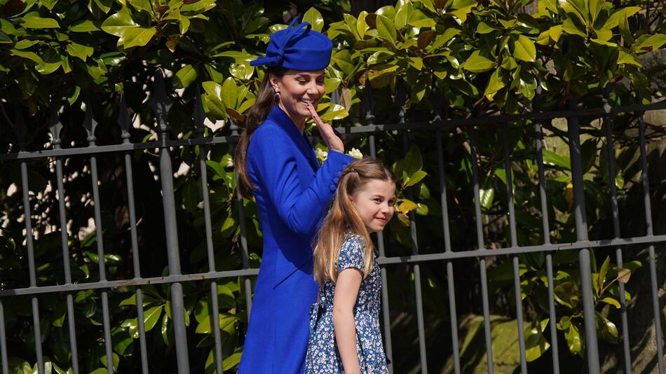 Prinzessin Charlotte und Kate, die Princess of Wales
