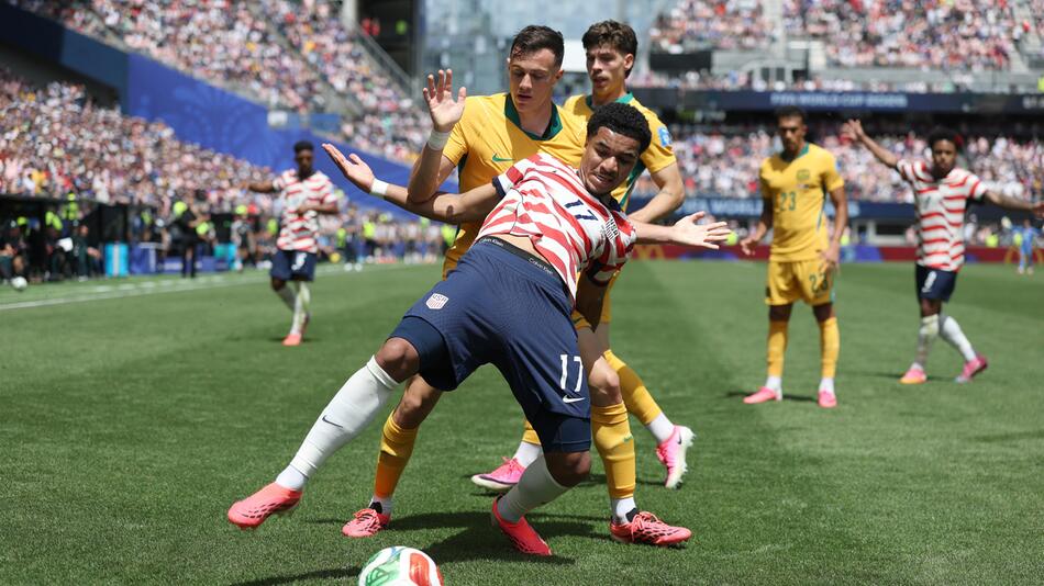 US-Team hat gegen Australien weiterhin alles im Griff